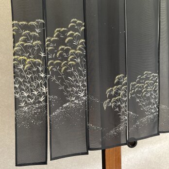 涼しい着物、暖簾ーのれん、透き通る素材、横〜88—丈〜96!の画像
