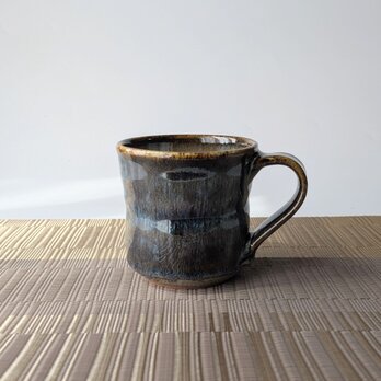 深みのある釉薬が魅力の手仕事のマグカップ 【手仕事 民藝 和 陶器】
