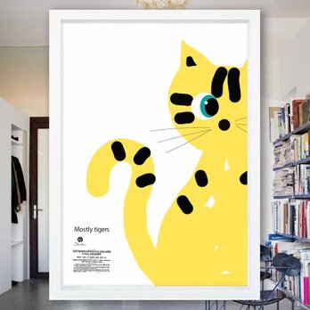 ほぼトラ　送料無料　お部屋たのしくなるseiのアート　イラスト　ポスター　アートポスター　アート/sei検索新着順　 3394の画像