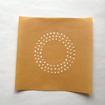 型紙（星輪・9cm）の画像