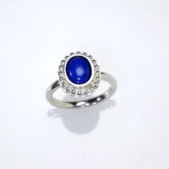 Sv925 ラピスラズリリング　1.58ct　の画像