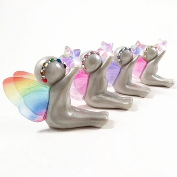受注生産 ベイビー 願いの星 赤ちゃん 乳児の喪失 メモリアルギフト 記念品 虹の橋 供養 思い出 形見 お悔やみ 置物の画像