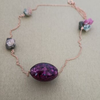 ru-ri-ha-ri necklaceの画像