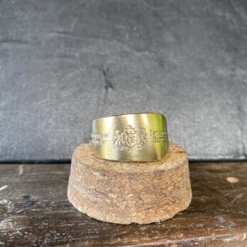 ハンドメイドリングno.148 シルバーアクセサリー　スプーンリング　手作り指輪の画像