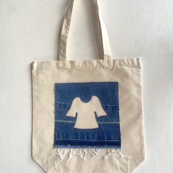 totebag /ヴィンテージファブリックのパッチワーク　トートバッグ■tf-375aの画像