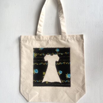 totebag /ヴィンテージファブリックのパッチワーク　トートバッグ■tf-375dの画像