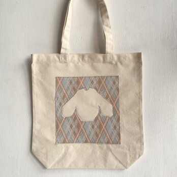 totebag /ヴィンテージファブリックのパッチワーク　トートバッグ■tf-375gの画像
