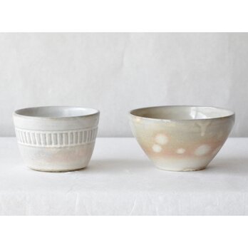 茶碗と鉢のセットの画像