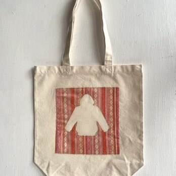 totebag /ヴィンテージファブリックのパッチワーク　トートバッグ■tf-375jの画像
