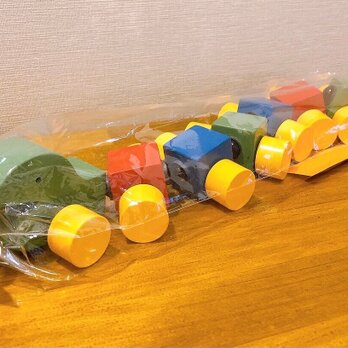 やさしい木のおもちゃ【クネクネスネーク】の画像