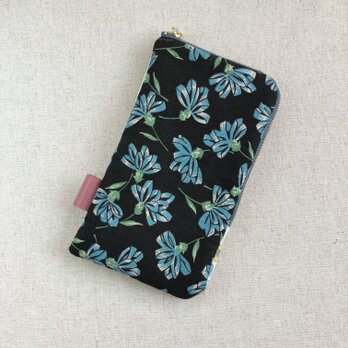スマホポーチ　メガネケース　ペンケース　リボンのような花の画像
