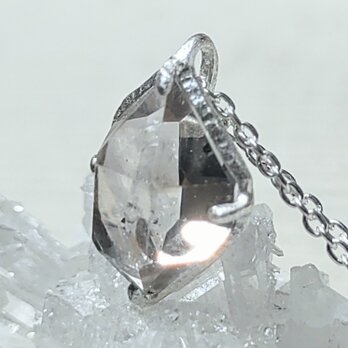鉱物の表情＊herkimer 925 pendantの画像