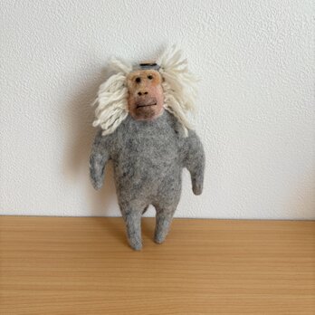 マントヒヒのキーホルダーの画像