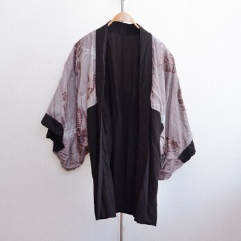 【縁起物・海老裏地】ジャパンヴィンテージ羽織｜男着物・一点物 | Japanese Vintage Haori for Menの画像