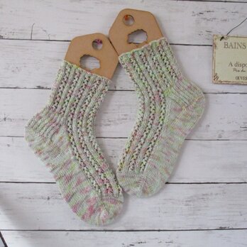 　冷え取り ソックス　My Hand -Dyed Socksyarns　の画像