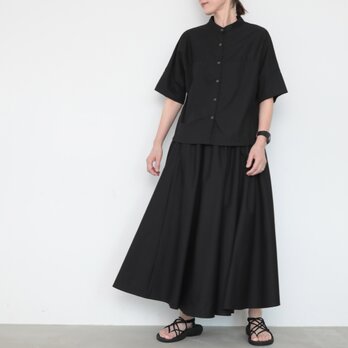 初夏のお試しセット：good shirts × 2way FAB skirt / blackの画像