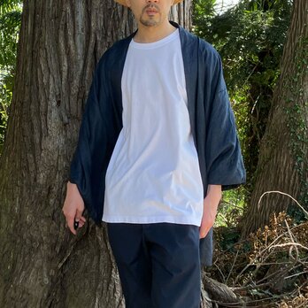 メンズ羽織着物｜芸術的な羽裏デザイン×上品な和の美｜ヴィンテージ和装 | Men’s Haori Kimonoの画像