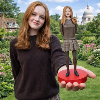 写真から作るオーダーメイドフィギュア｜そっくり似顔人形｜彼女・妻への世界に一つのギフト｜女性向け誕生日・記念日プレゼント 可愛い