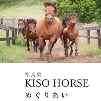 写真集　KISO HORSE めぐりあいの画像