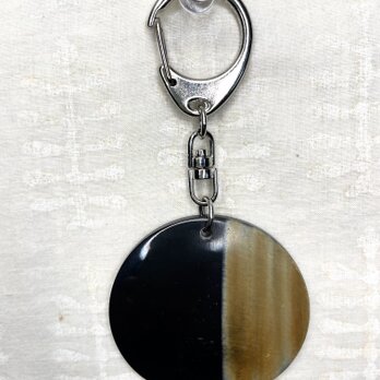 水牛角のキーホルダー(ナスカン)4Ｎの画像