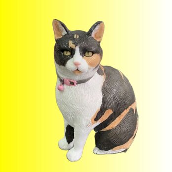 【受注作製】ペットギフト うちの子 写真入り 犬人形 フィギュア、名入れ 愛犬 肖像画 似顔絵❤ペットロス、誕生日、記念日の画像