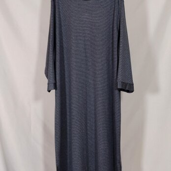[55] la robe de nuit en jersey à rayuresの画像