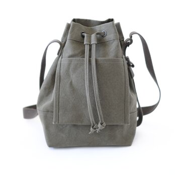 draw string shoulder oliveの画像