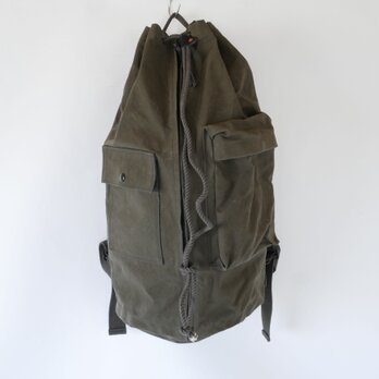 duffel bag　oliveの画像