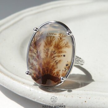 デンドリティック アゲート リング / Dendritic Agate Ring 0の画像
