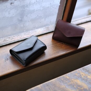tri fold wallet【NEBRASKA】kuroの画像