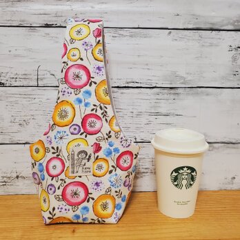 たためるタンブラーケース  フラワーの画像