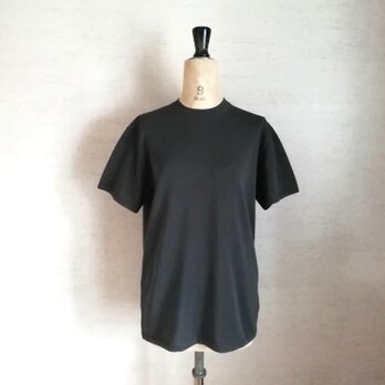 【新作】和紙素材で超快適♡肌が呼吸する♡Tシャツニットプルオーバー　チャコールの画像