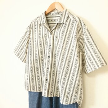 オープンカラーブラウス monotone Ｍ~Lサイズの画像