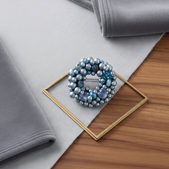 Blueのブローチ（K1224)