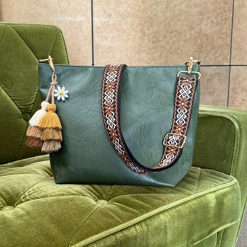 ❁期間限定60%OFF❁レザー❁ ショルダーバッグ ❁4色❁ファスナー付き❁19,900>7,980 ninkの画像