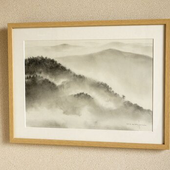 山　（額縁付き）の画像