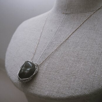 mineral necklace(フローライト）の画像