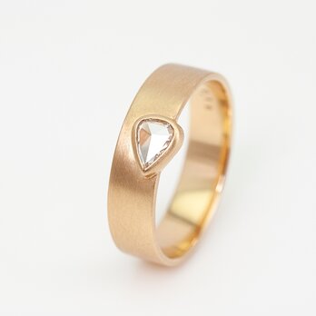 K18 Sunrise Ring / Pair Shapeの画像