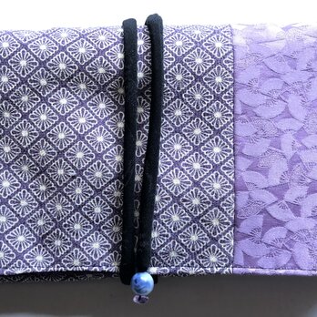 ８２１９　着物で作った和風財布・ポーチの画像