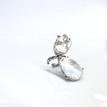 Petal Ear Cuff  SV925 ペタル イヤーカフ 2の画像