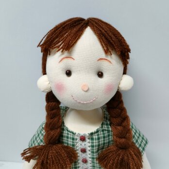 着せ替え人形　B　＜春まつ雪うさぎ＞　の画像
