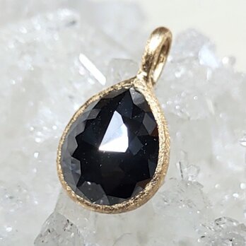 漆黒の世界＊black dia 1.96ct K18 topの画像