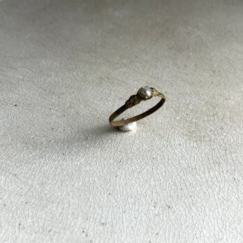 古代　ヴァイキングリング　可憐な指輪　ブロンズの画像