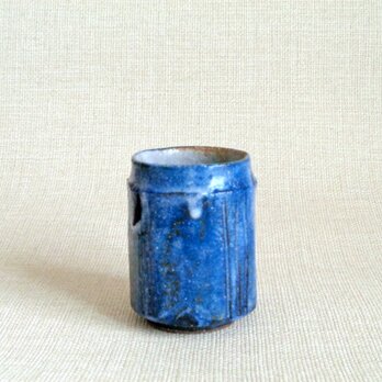 湯のみ（青釉b）の画像
