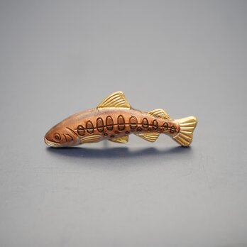 色出しに苦労してます...【ヤマメ】釣好き、お魚好きの心をくすぐるピンズ（全22種類）の画像