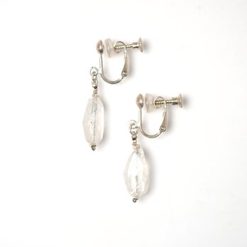 -Andesine labradorite- earringsの画像