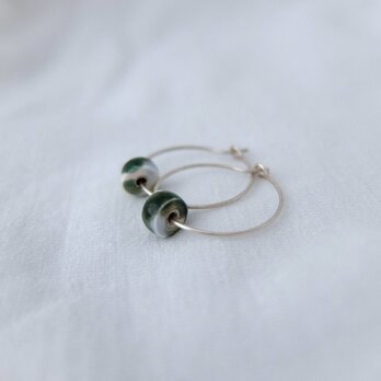 ピアス rond hoop fresh SV925の画像