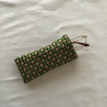 ｢刺し子｣めがねケースの画像
