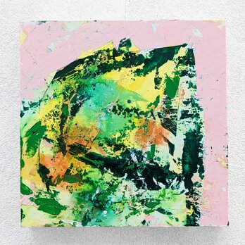 Green and Pink（油彩原画）の画像