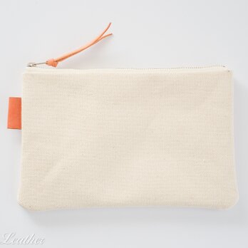 《Canvas》Craft Line Flat Pouchの画像